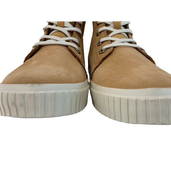 Timberland Skyla Womens Tan Nubuck High Top Sneakers Boots Size 7 Leather 7942 - Picture 9 of 16